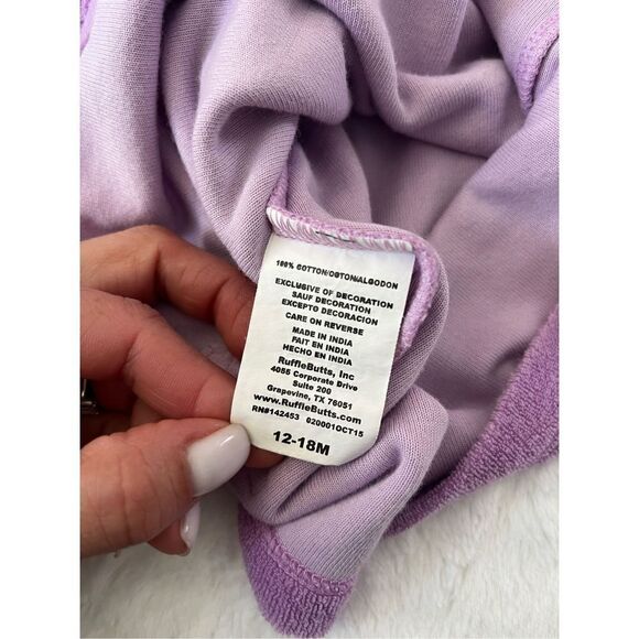 Ruffle Butts Swim Cover Up Size 12-18 Months - Picture 3 of 3